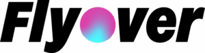 flyover black gradient lightblue pink rgb