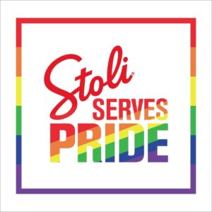 stoli serves pride white background